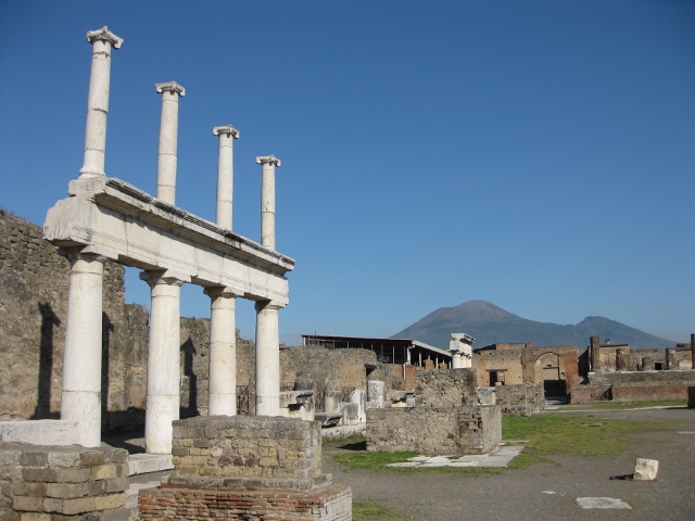 Pompeji und der Vesuv